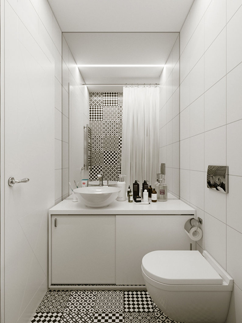 Little White: Ang disenyo ng apartment 32 sq.m. - larawan 8