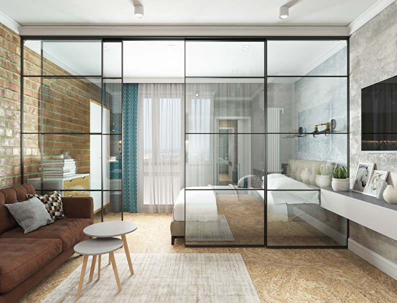 Designprojekt för en lägenhet 34 m2 - foto 2