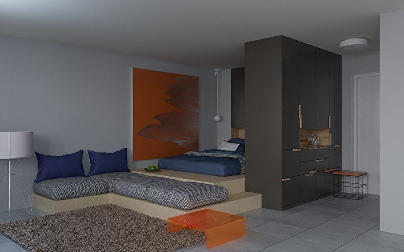 Small studio apartment 38 sq.m. - photo 2