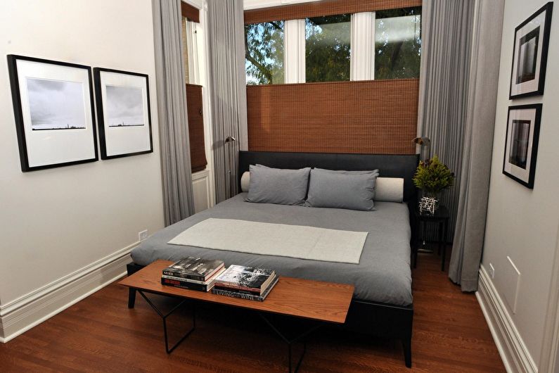 Bedroom design 9 sq.m. - Photo