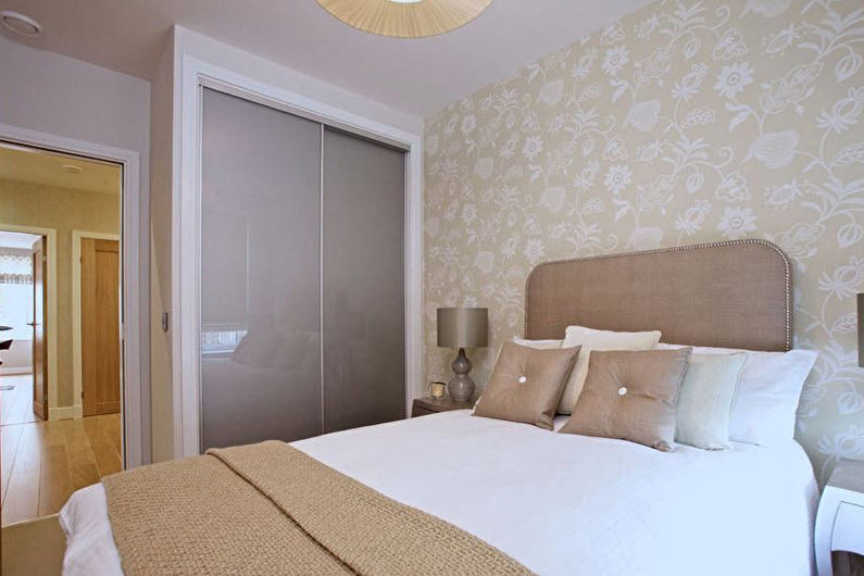 Bedroom design 9 sq.m. - Photo