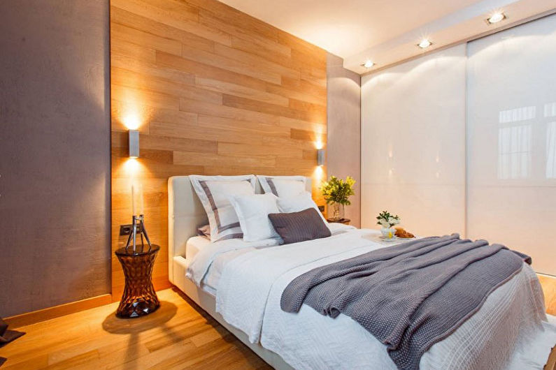 Bedroom design 9 sq.m. - Photo