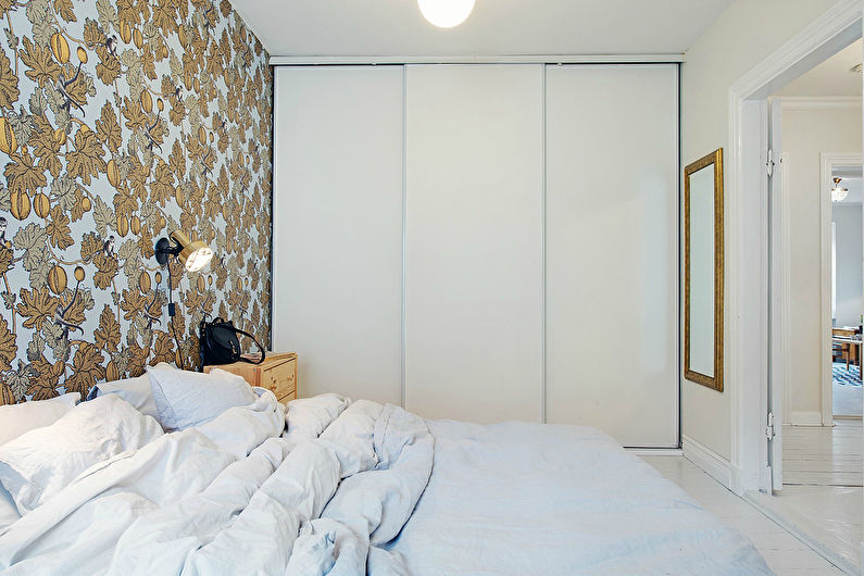 Bedroom design 9 sq.m. - Photo