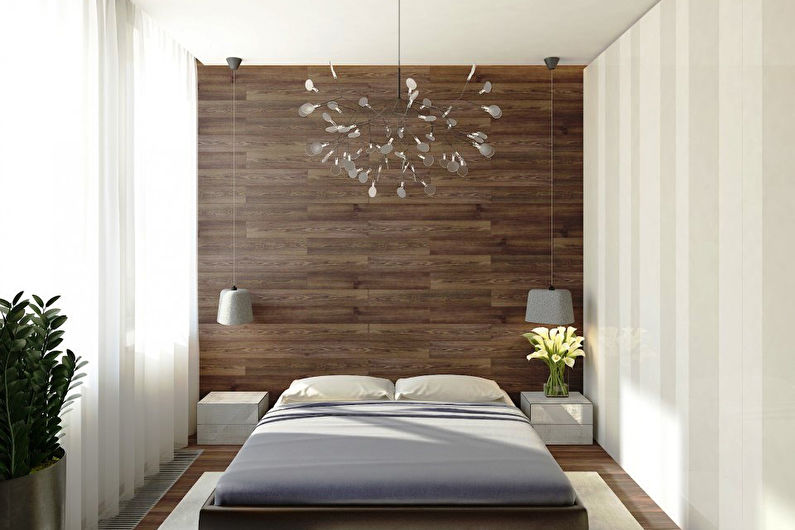 Bedroom design 9 sq.m. - Photo