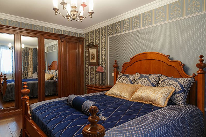 Indigo: Bedroom in the classical style - photo 1