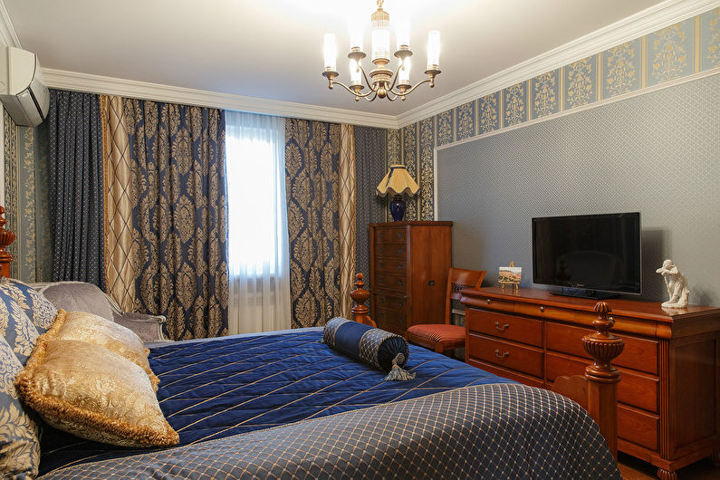 Indigo: Bedroom in the classical style - photo 2