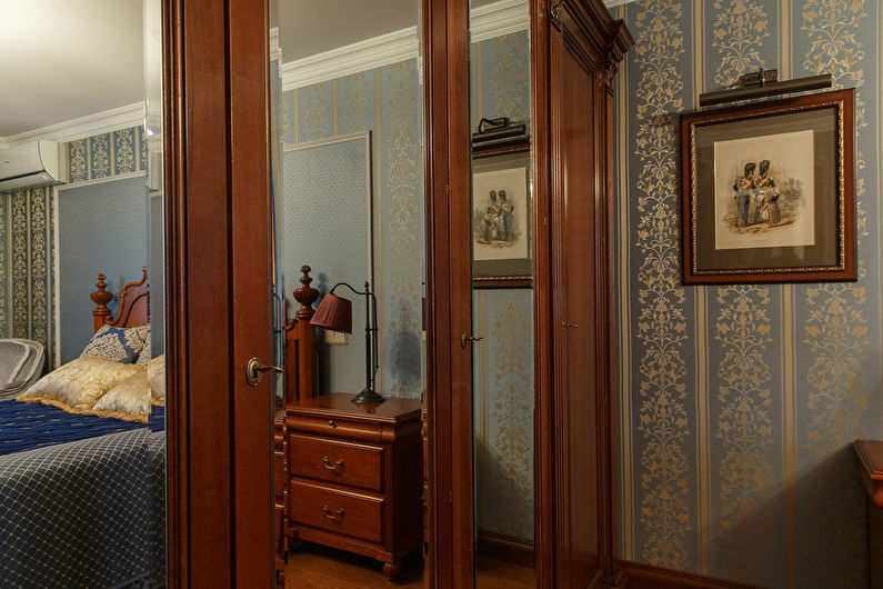 Indigo: Bedroom in the classical style - photo 3