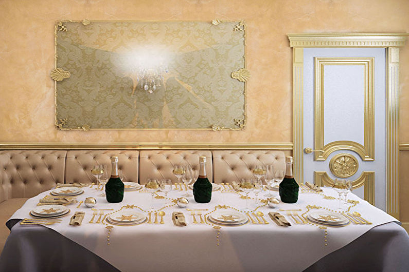 Stuc decorativ în interior - stil clasic