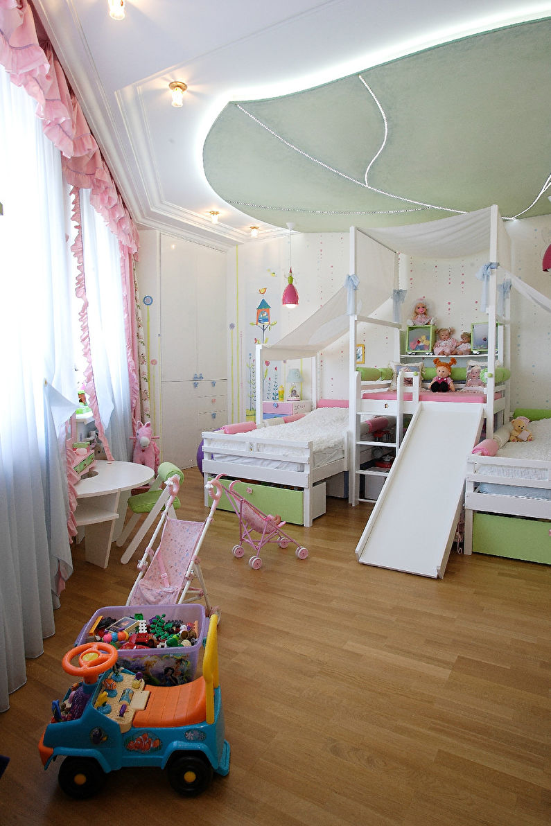 Forest Fairy Tale: Children's Room for Two Girls - photo 1