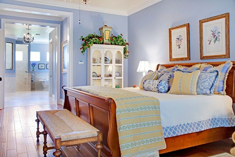 Provence Style Bedroom Design - Style Features