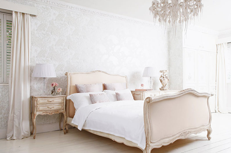 Provence Style Bedroom Design - Proper Lighting