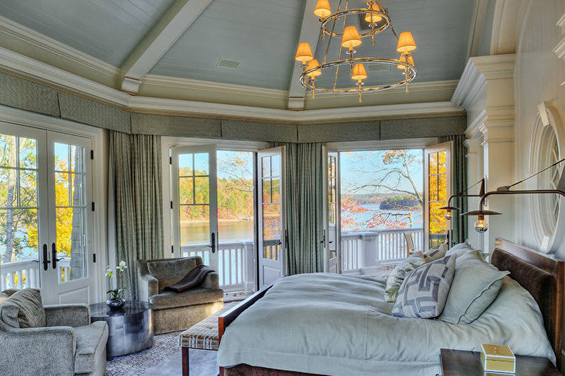 Provence style bedroom interior design - photo