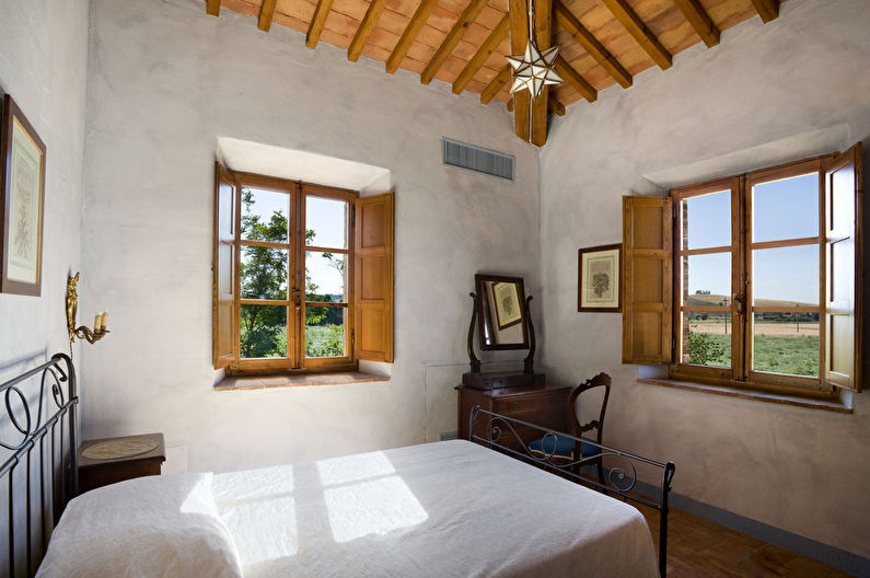 Provence style bedroom interior design - photo