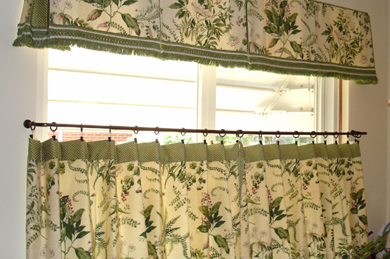 Cafe-style curtains - Provence