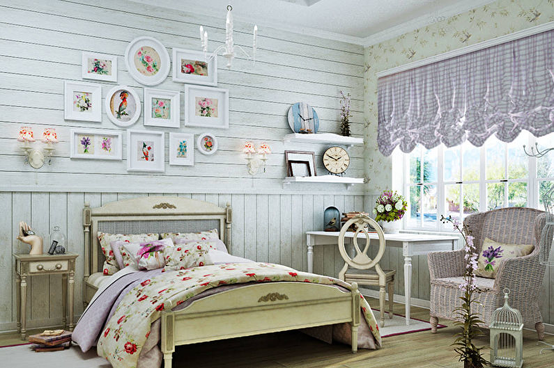 Provence style curtains for kids room
