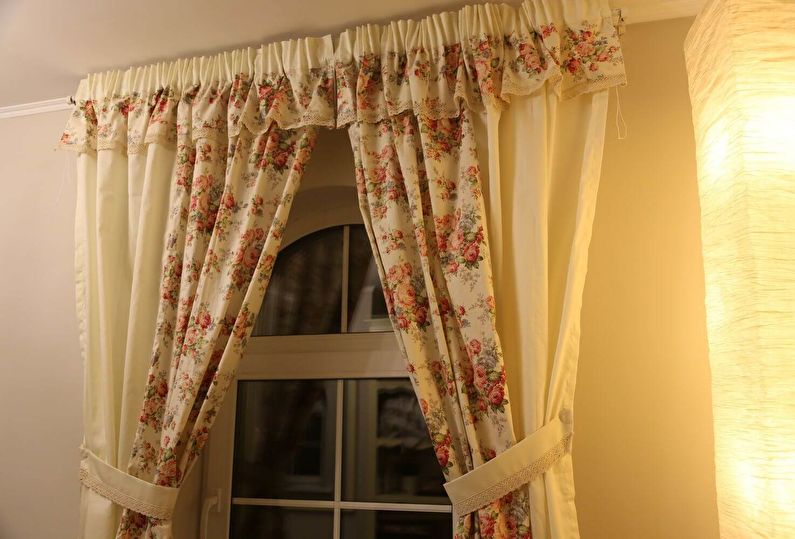 Provence style curtains - photo