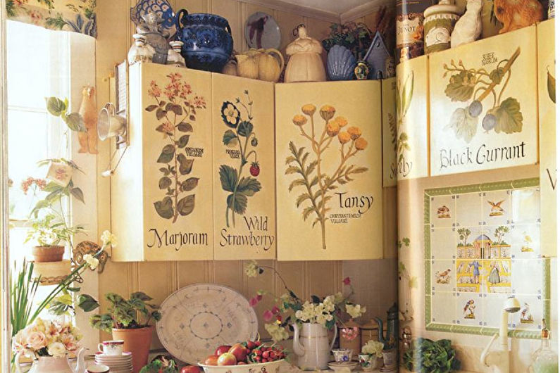 DIY-huoneen sisustus - Decoupage-sisustus