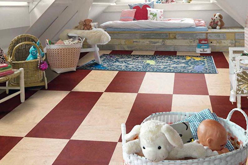 Baby Room Design for Girl - Floor Finish
