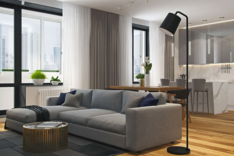 Apartment in a modern style, Moscow