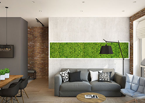 Apartment interior 54 m2, Moscow