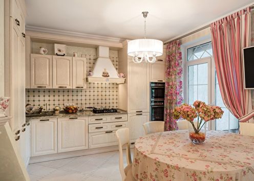 Provence-style curtains: 75 photo ideas