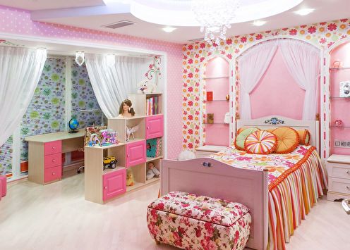 Design of a children's room for a girl (65+ photos)