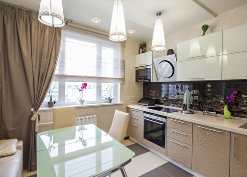 Kitchen design 12 sq.m. (+60 photo)
