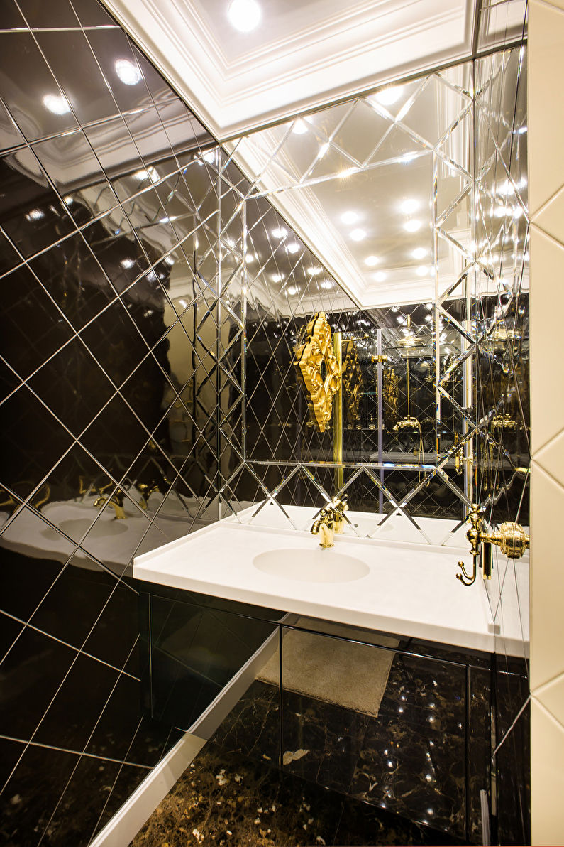 Glamorous Style -huoneiston sisustus, Jekaterinburg - kuva 14