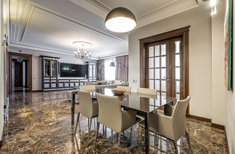 Design apartament în stil modern clasic - foto 3