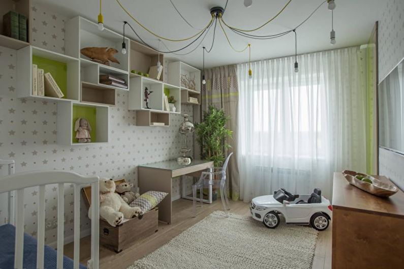 Bureau voor een schooljongen - foto