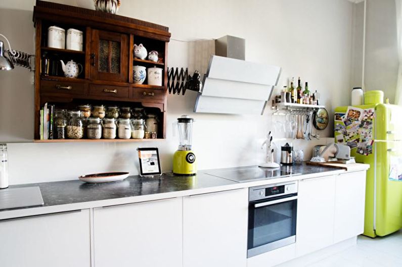 Roof rails for the kitchen - photo