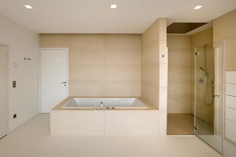 Minimalism Design Bathroom - Lighting