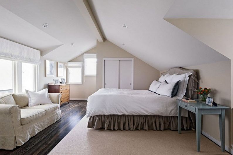 Beige Bedroom Design - Furniture