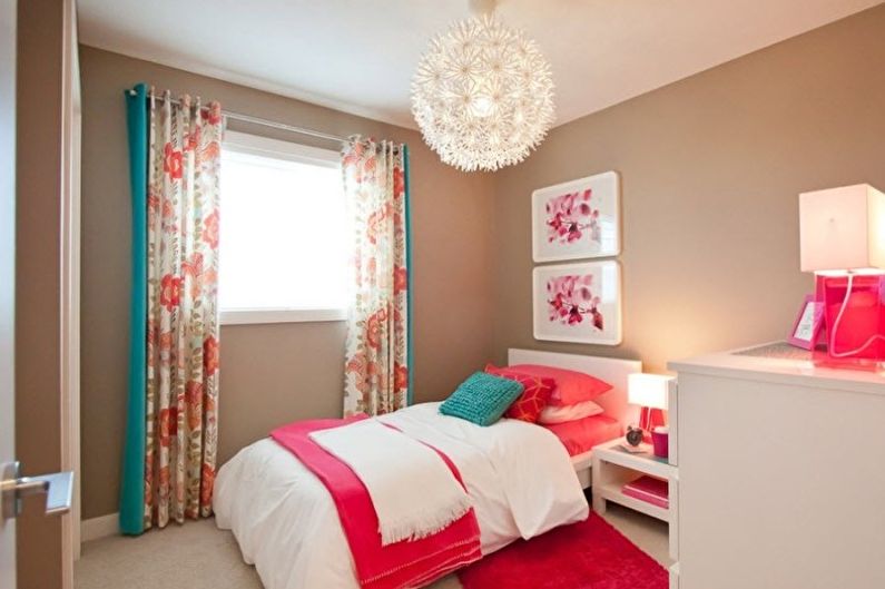 Turquoise Bedroom Design - Color Combinations