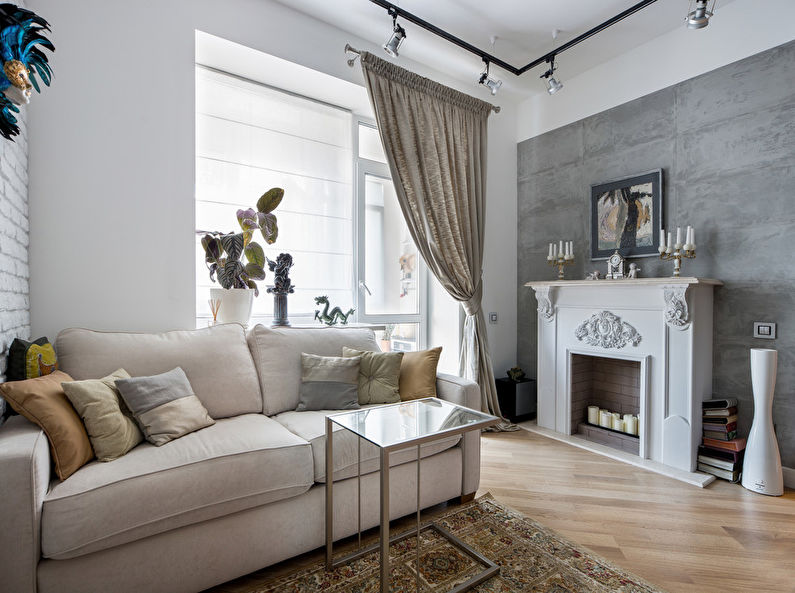 „Loft-fusion“ tipo butas, 46 m2