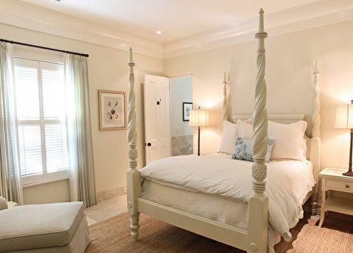 Beige bedroom: 75 design ideas