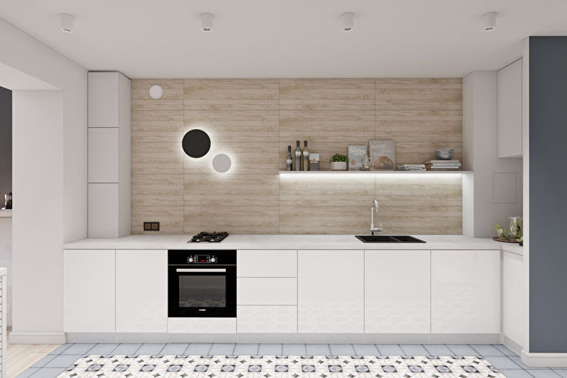 El interior del apartamento es de 40 metros cuadrados. - foto 4