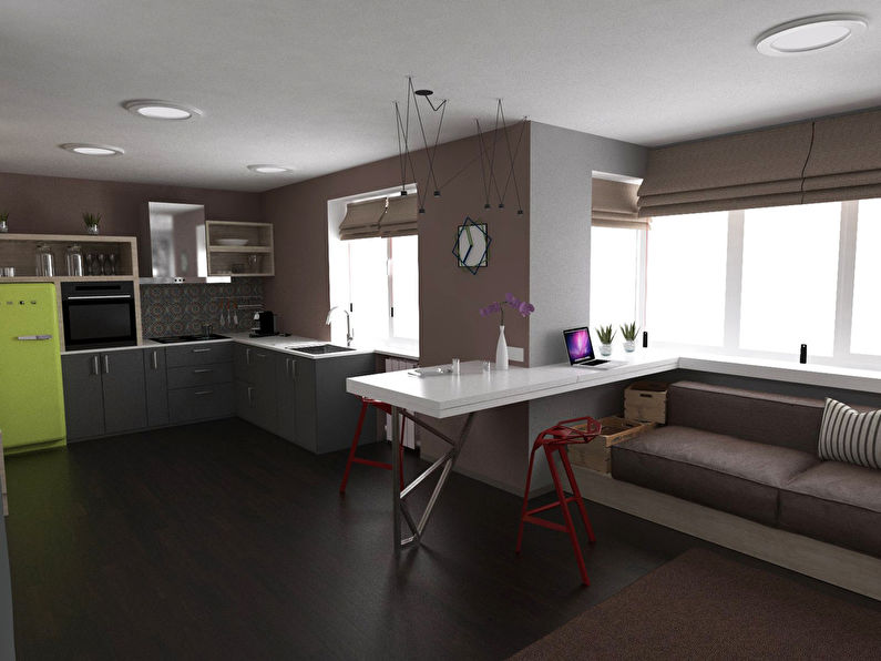 Apartment for a young couple, 38 m2 - photo 1