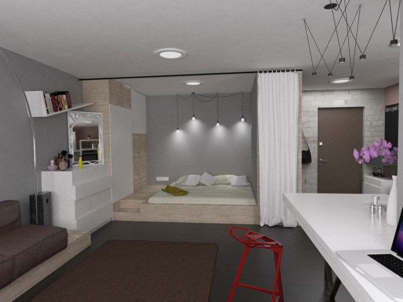 Apartment for a young couple, 38 m2 - photo 6
