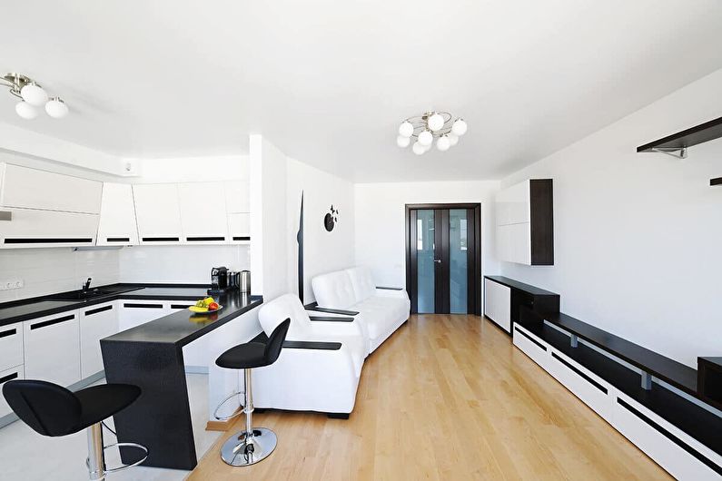 Contemporary bar counter for kitchen