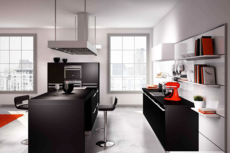 Minimalism kitchen counter