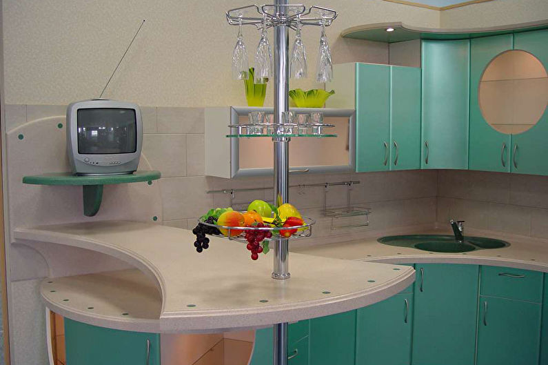 Bar counters for a small kitchen