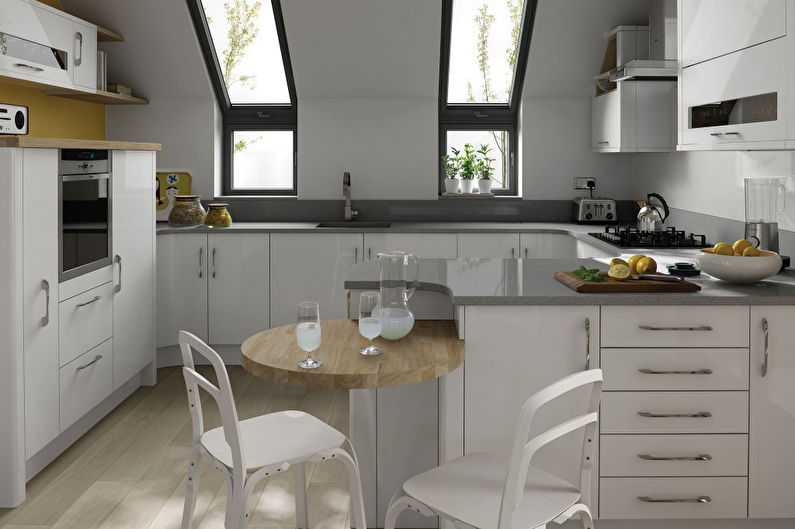 Bar counter for the kitchen - photo