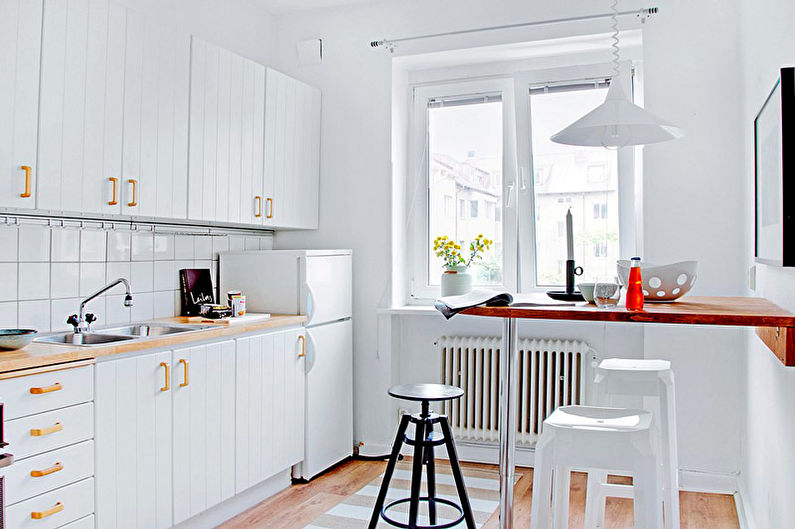 Bar counter for the kitchen - photo