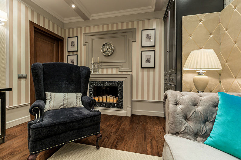 English Neoclassical Style Living Room - photo 6
