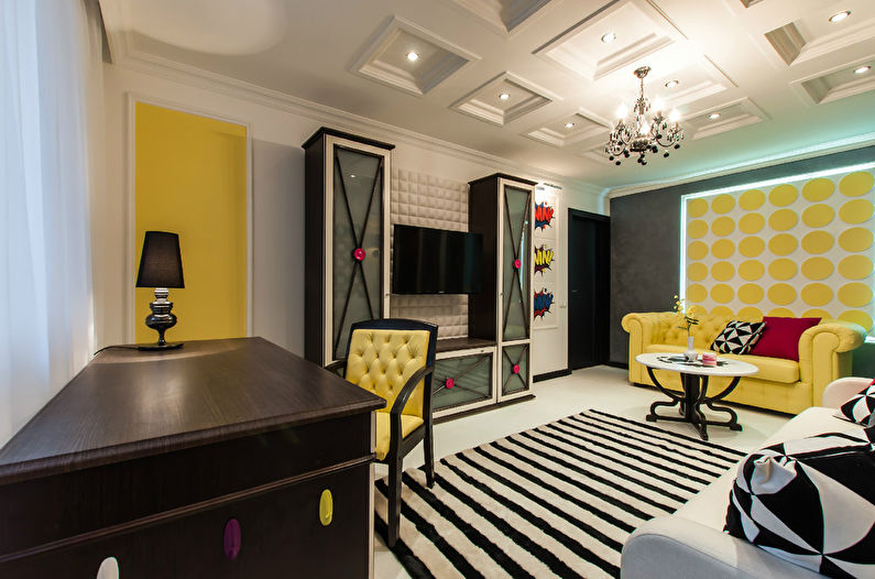 Interior del Pop Art Emoticons Lounge - foto 4