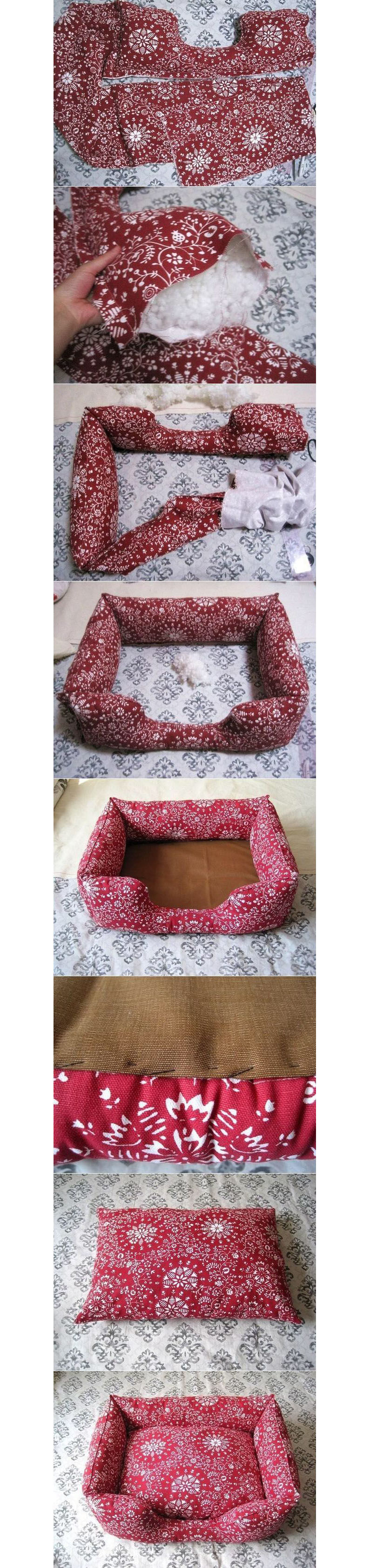 Do-it-yourself cat-house - Soft bed
