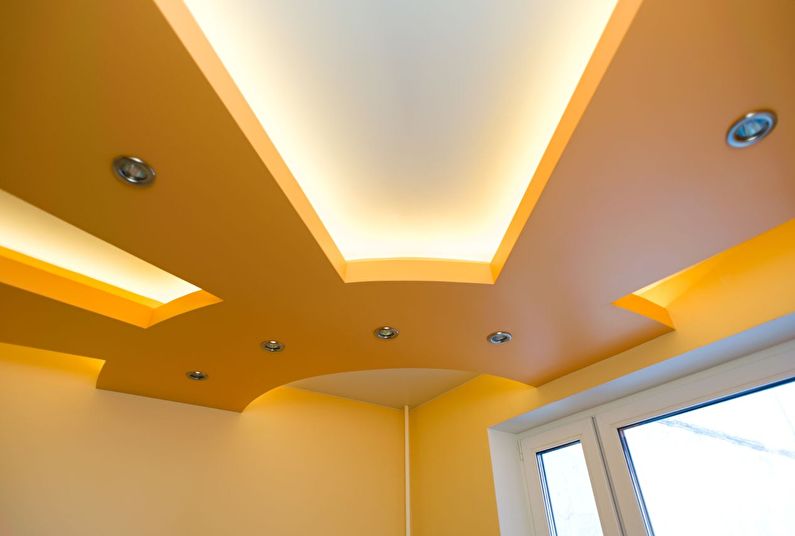False ceiling in the nursery - photo