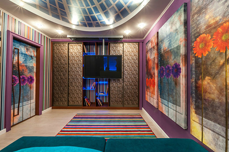 Design of the Bright Mix Living Room - photo 8
