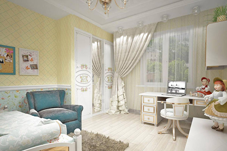 Provence in the interior - Finishing the floor